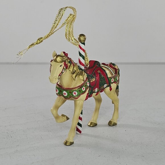 Trail of Painted Ponies Christmas Carousel Ornament - Picture 2 of 8